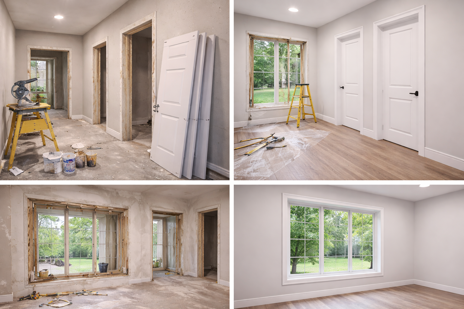 Porte e Finestre - Sostituzione completa di porte e finestre con infissi moderni ad alta efficienza energetica